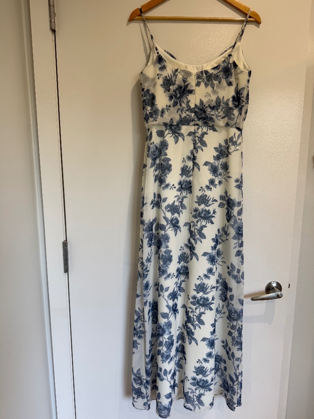 Revelry “Skye” Chiffon Floral Print Dress